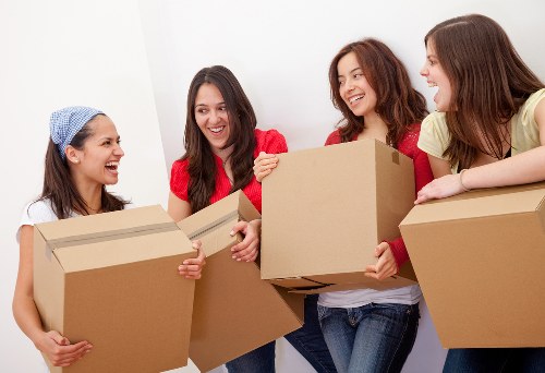 Local moving truck helping with Camden flat relocations