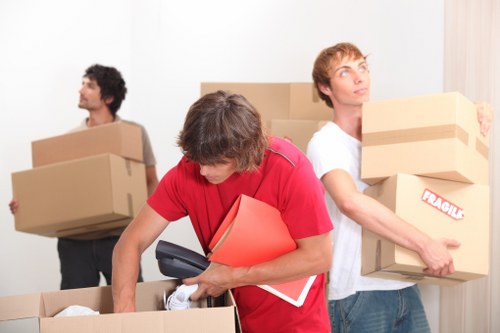Office relocation support for a business move in Camden