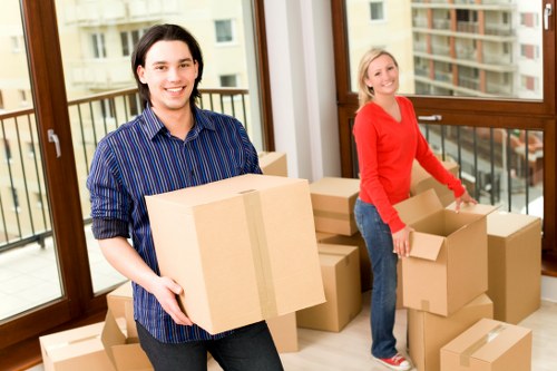 Local Camden flat move with van loading support
