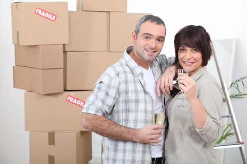 Local furniture pick-up vehicle supporting Camden home and business clearances